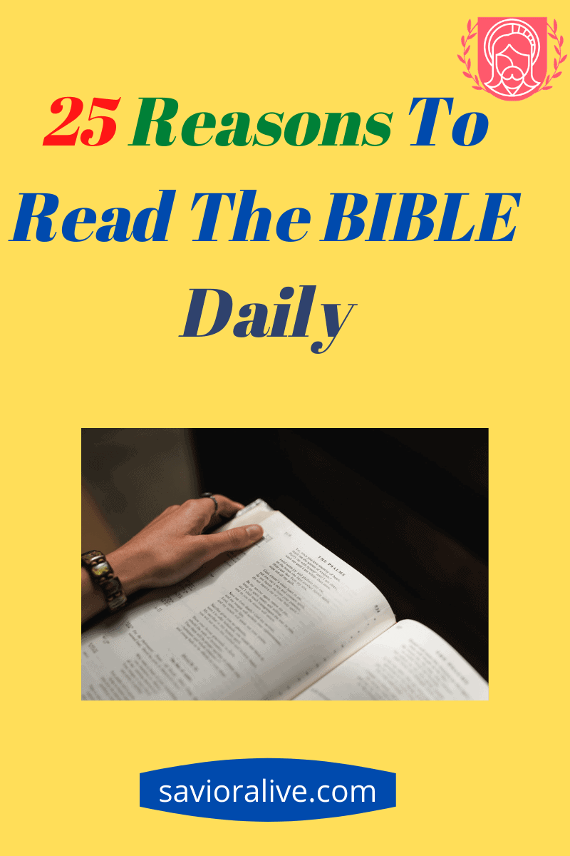Why should the Bible be read daily