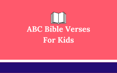 The Alphabetic Scripture Verses Every Kid Should Know