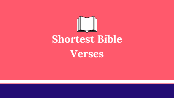 103 Short But Powerful Verses In The Holy Scripture