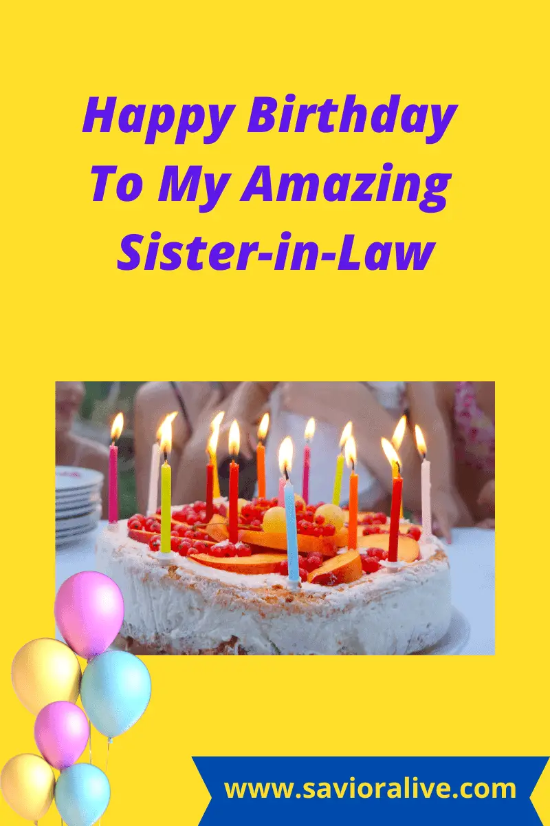 Biblical birthday wishes for sister-in-law