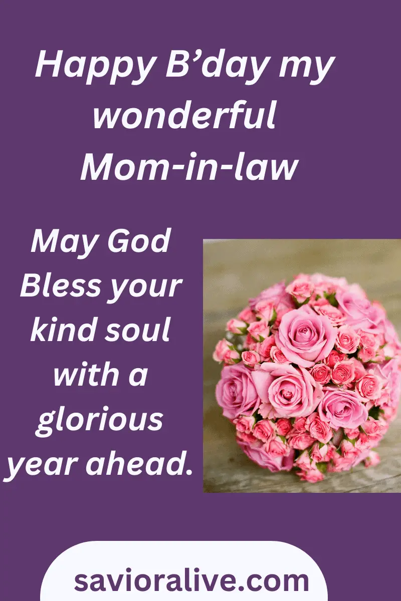 Biblical birthday wishes for mother in law 