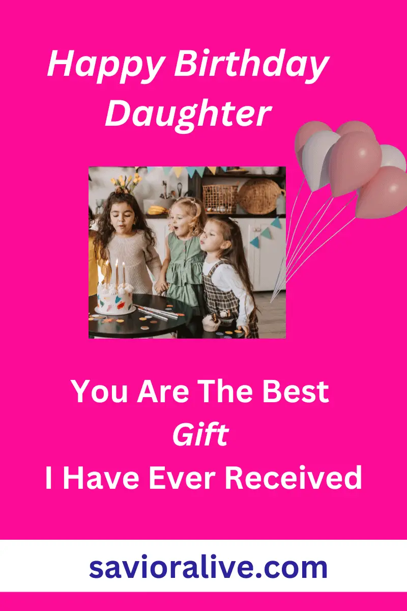Biblical birthday wishes for Daughter