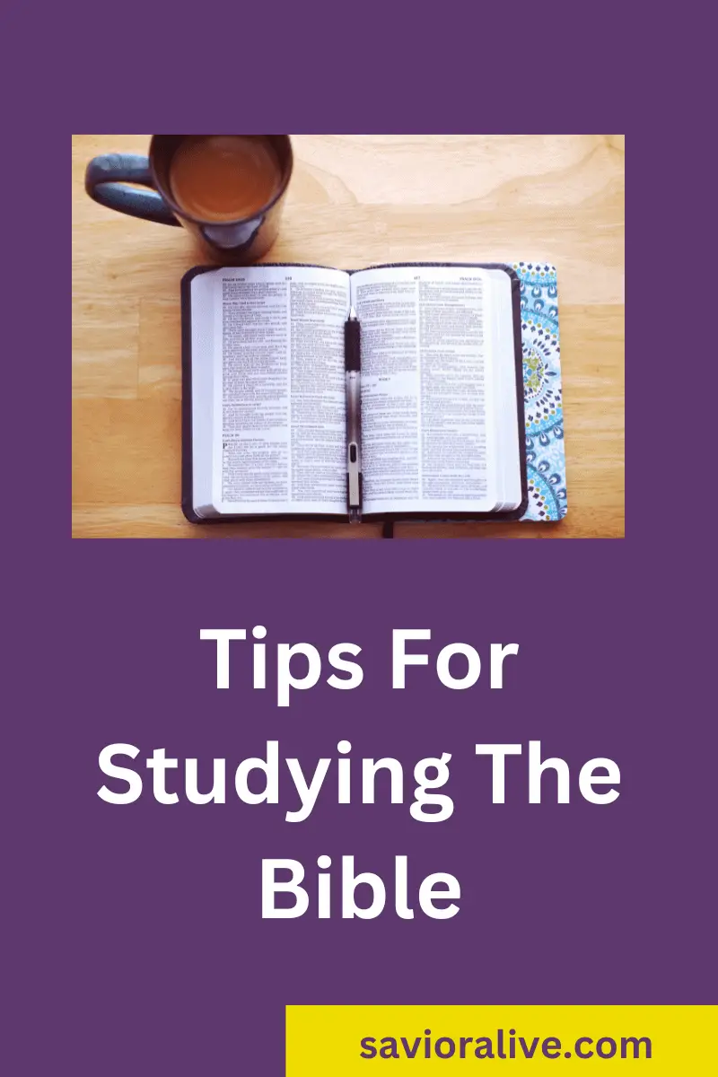 How I study the Bible