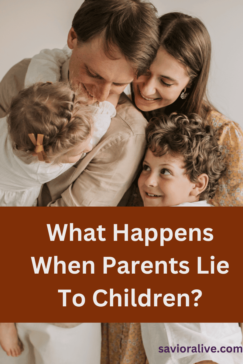 What does the Bible say about lying to your children 