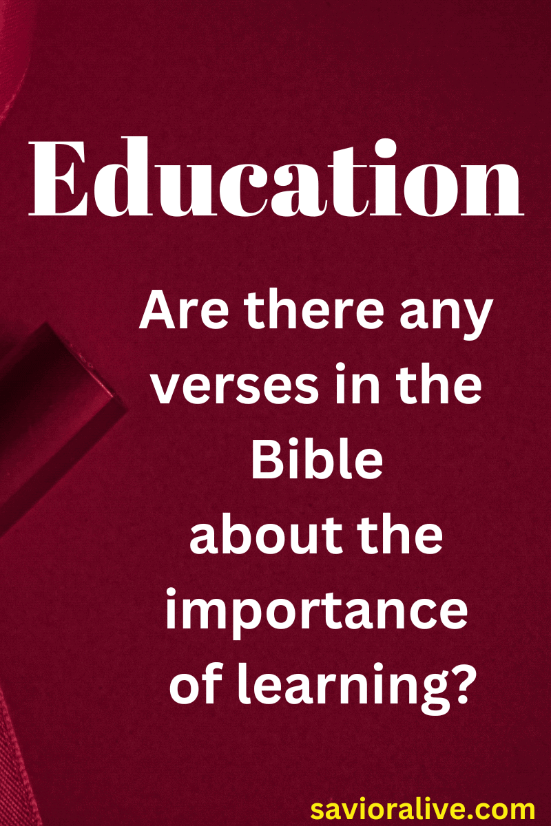 Biblical reasons for education
